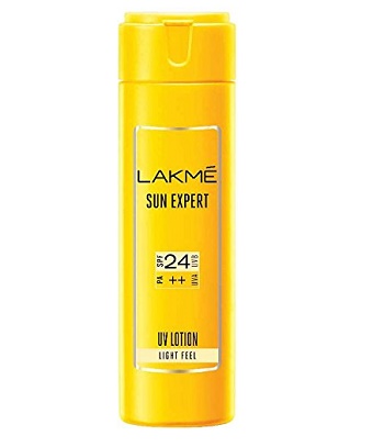India Desire : Buy Lakme Sun Expert SPF 24 PA ++ UV Lotion, 120ml at Rs. 220 from Amazon [Selling Price Rs 300]